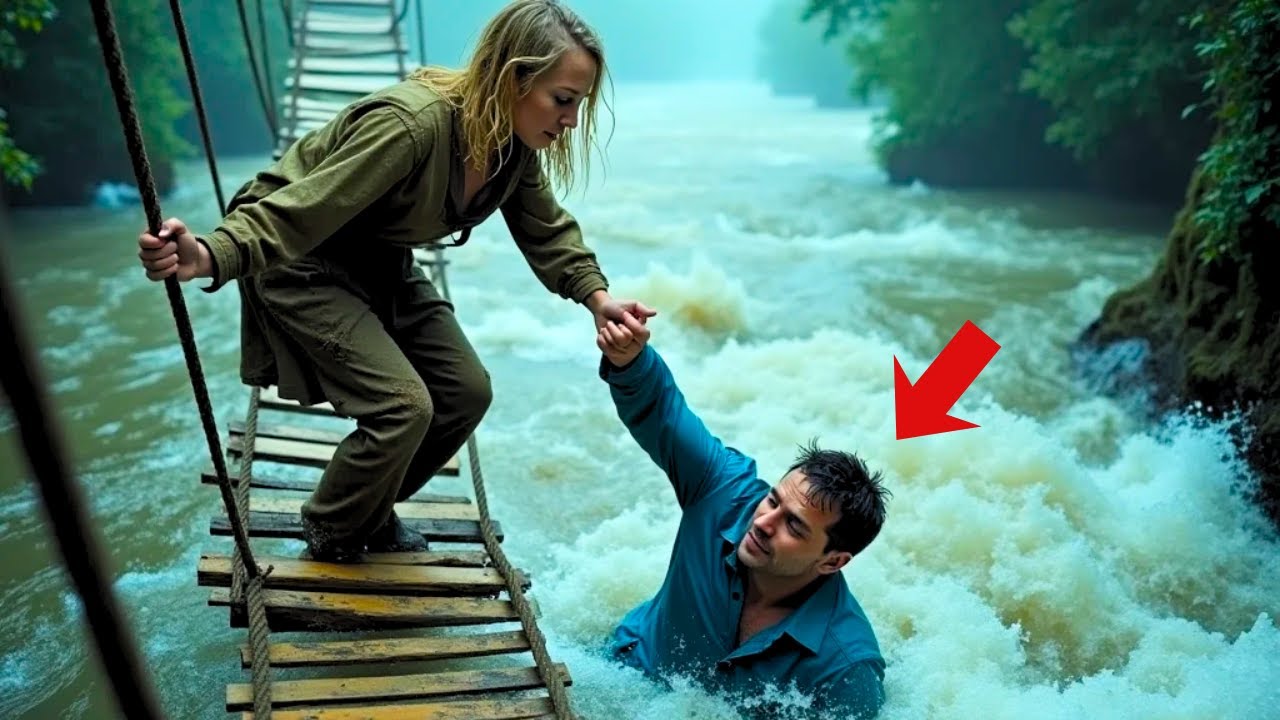Una Niña Sin Hogar Salva a un Millonario de Una Inundación y ¡su Vida Cambia Para Siempre¡