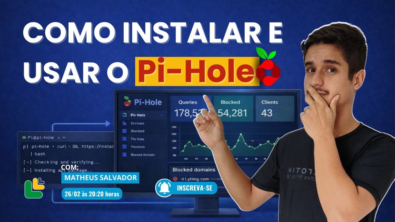 Como Instalar e Usar o Pi-Hole!!