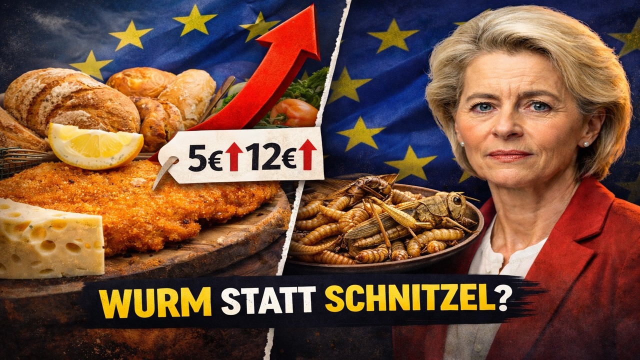 🚨 Lebensmittelpreise steigen wieder &ndash; will die EU jetzt Insekten als Alternative im Essen?