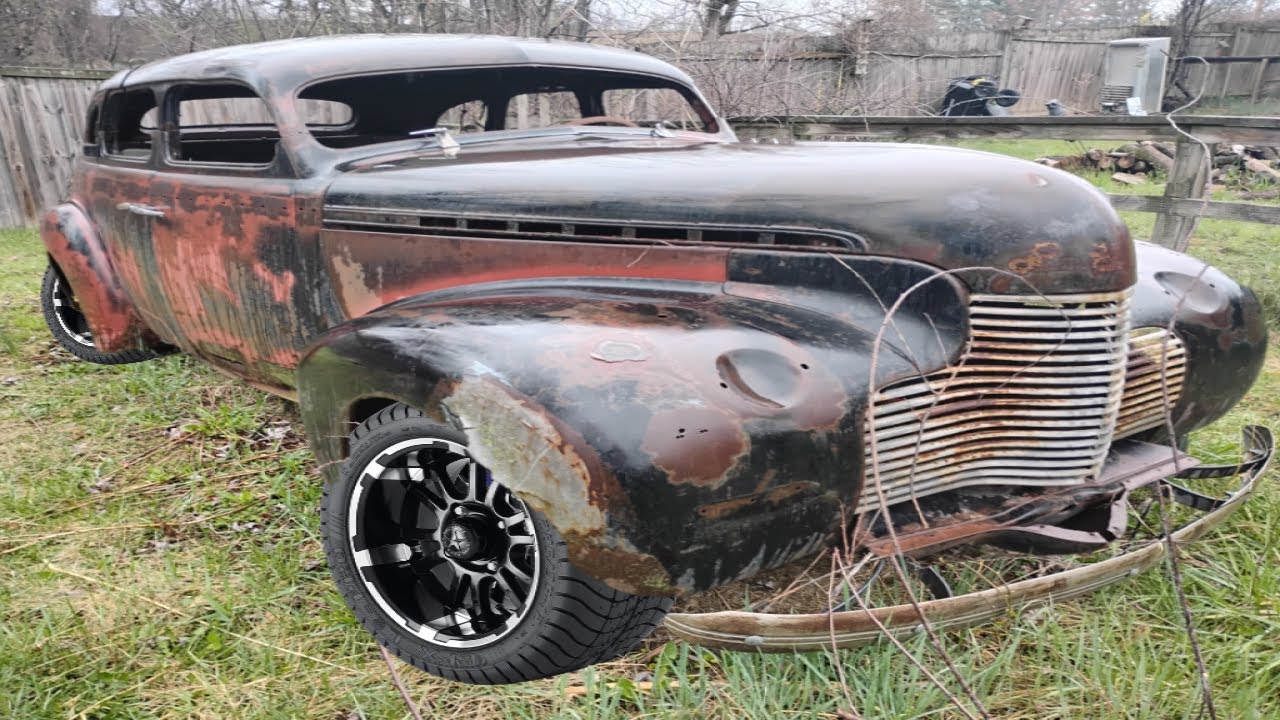 Vintage Camper Car is now a rat rod part 2, build under $2k, 