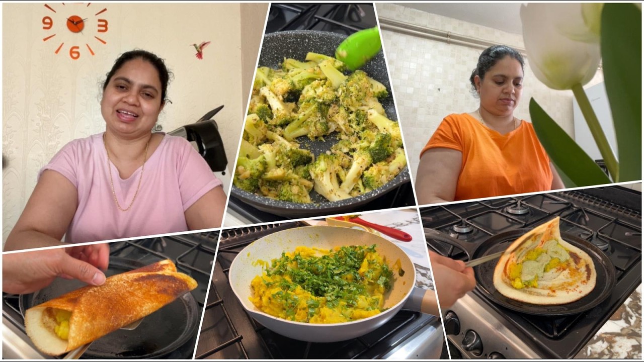 This ROUTINE Keep Me Very Busy - Healthy Breakfast Preparation #healthybreakfast, #konkanivloginuk,