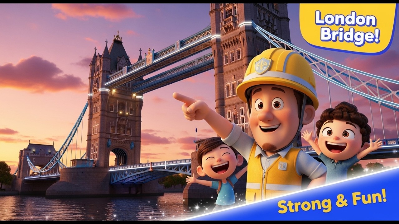 London Bridge Is Falling Down 🌉 + Top Toddler Songs Compilation | TIKI FUN KIDS