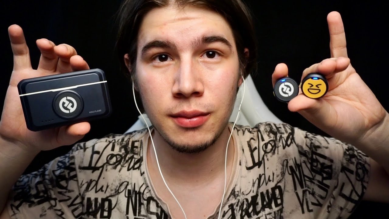 АСМР ТЕСТ НОВОГО МИКРОФОНА - ПЕТЛИЧКИ Hollyland Lark M2