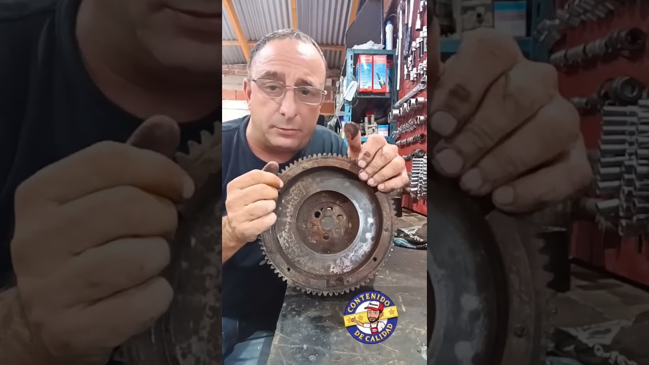 rectificar el volante de embrague