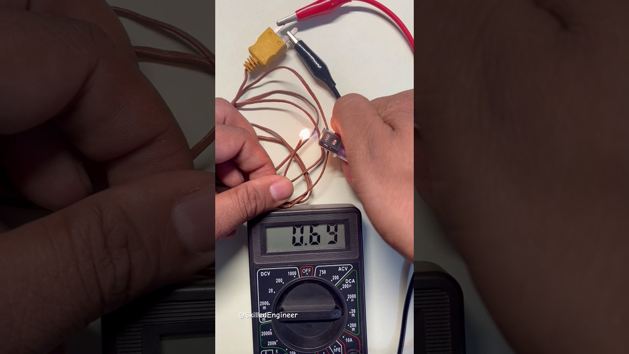 Thermocouple Temperature Sensor #electronic #electronics #knowledge #trending