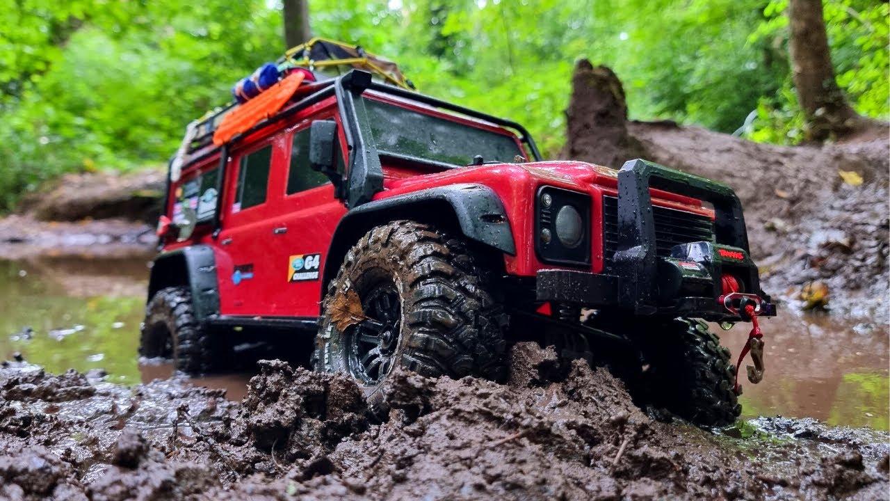 Mud, Rinse, Repeat - Traxxas TRX4 Defender | 1/10 Scale RC Crawler