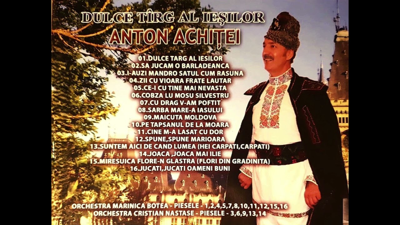 ℗ⒸANTON ACHIȚEI – DULCE TÎRG AL IEȘILOR (ALBUM 2011)
