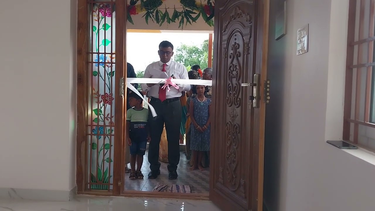 வீடு பிரதிஷ்டை#House Dedicated 09-07-2023# Rev.JA.Isaac Jebastin #ASFCM