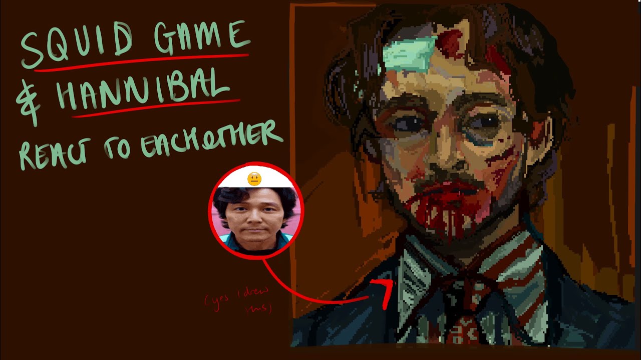 SQUID GAME & HANNIBAL REACT TO EACHOTHER // SPOILERS FOR S3 // OOC..? // ‼️SCRAPPED?‼️