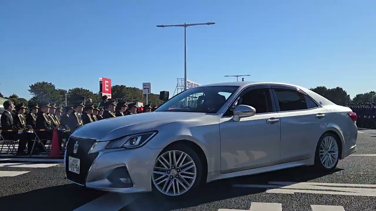 【令和8年茨城県警察視閲式】部隊巡閲