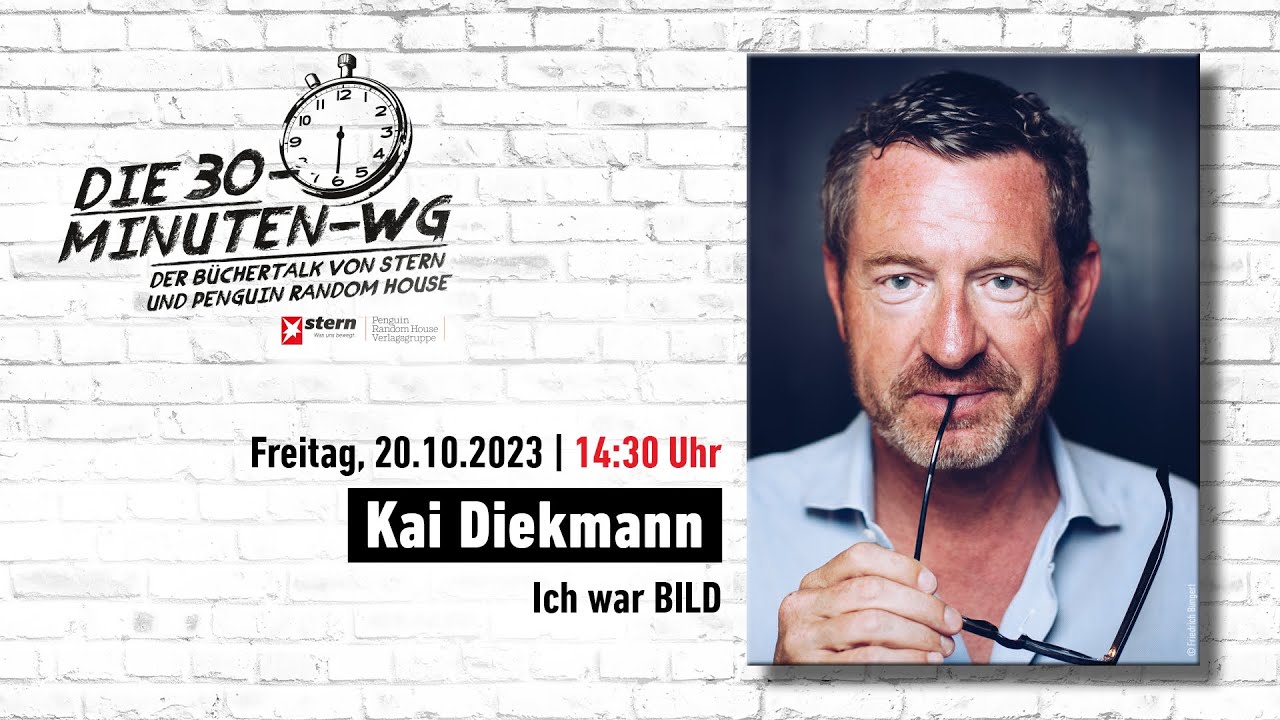 Ich war BILD | Kai Diekmann | 30-Minuten-WG | Frankfurter Buchmesse 2023