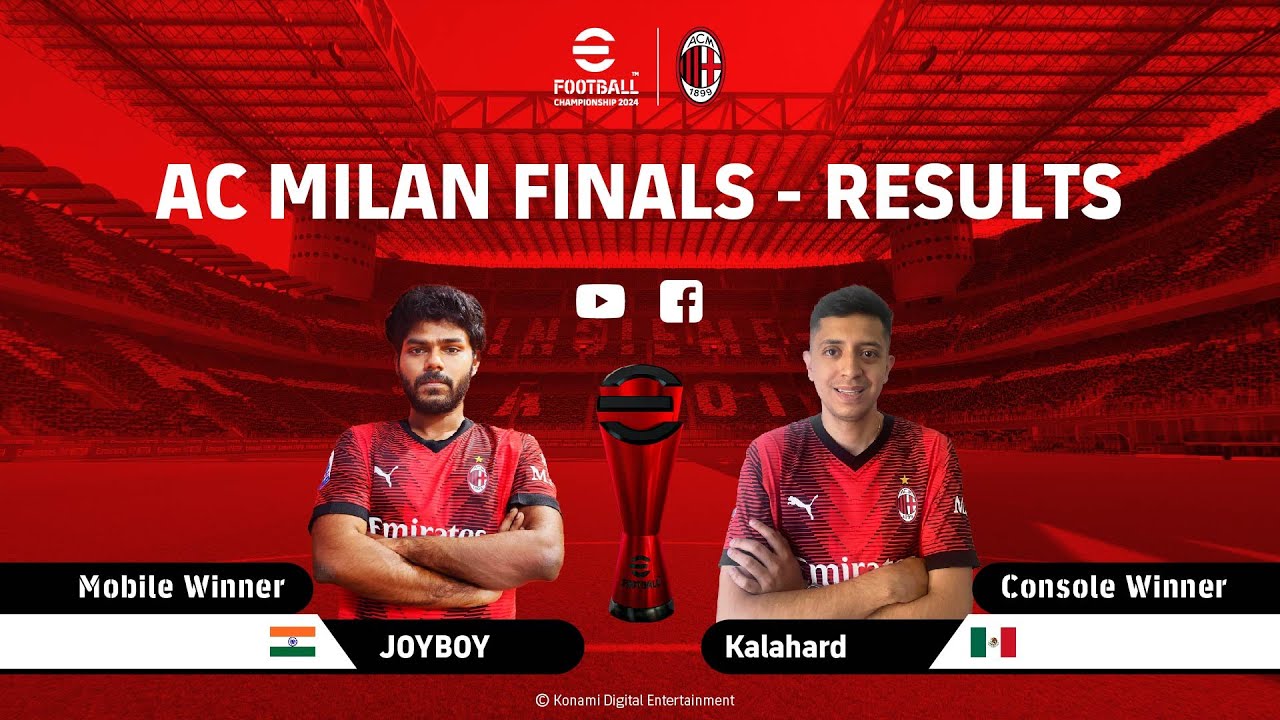eFootball&trade; Championship 2024 | AC Milan Finals