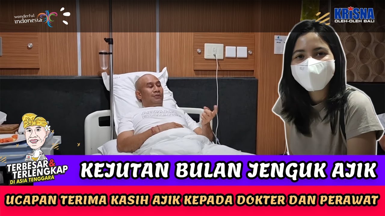 KEJUTAN!? Bulan Sutena Jenguk Ajik Krisna Di Rumah Sakit, Ucap Terima Kasih Ajik