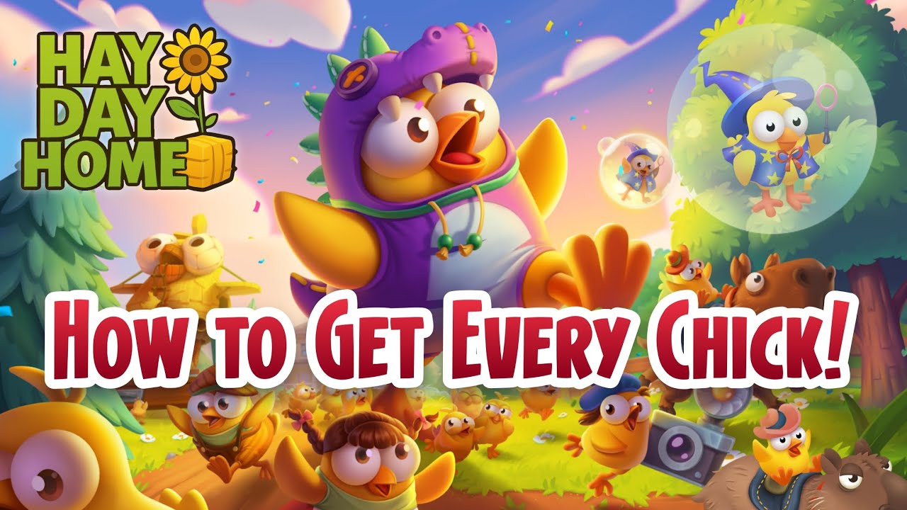 Как поймать всех цыплят! Поймайте их всех 🐥 #HayDay #Chick #HayDayEvent