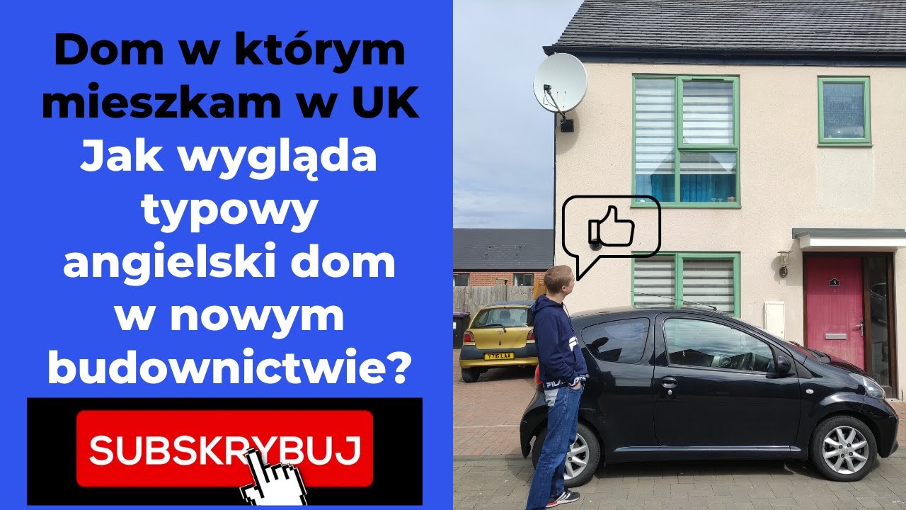 Typowy angielski dom. Jak wygląda angielski dom w nowym budownictwie? Tutaj mieszkam