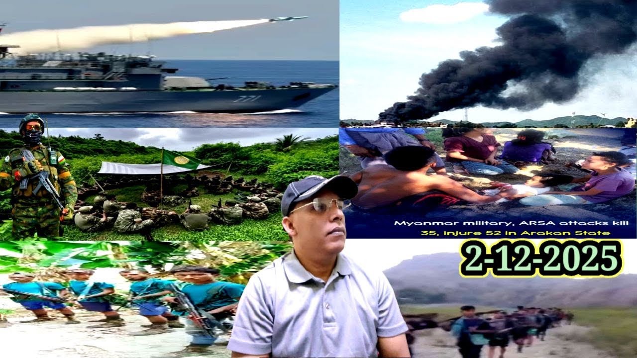 2 December 2025 Rohingya Breaking News in Arkan Situation From Kingdom of Arkan Tv Live 🛑 Stream