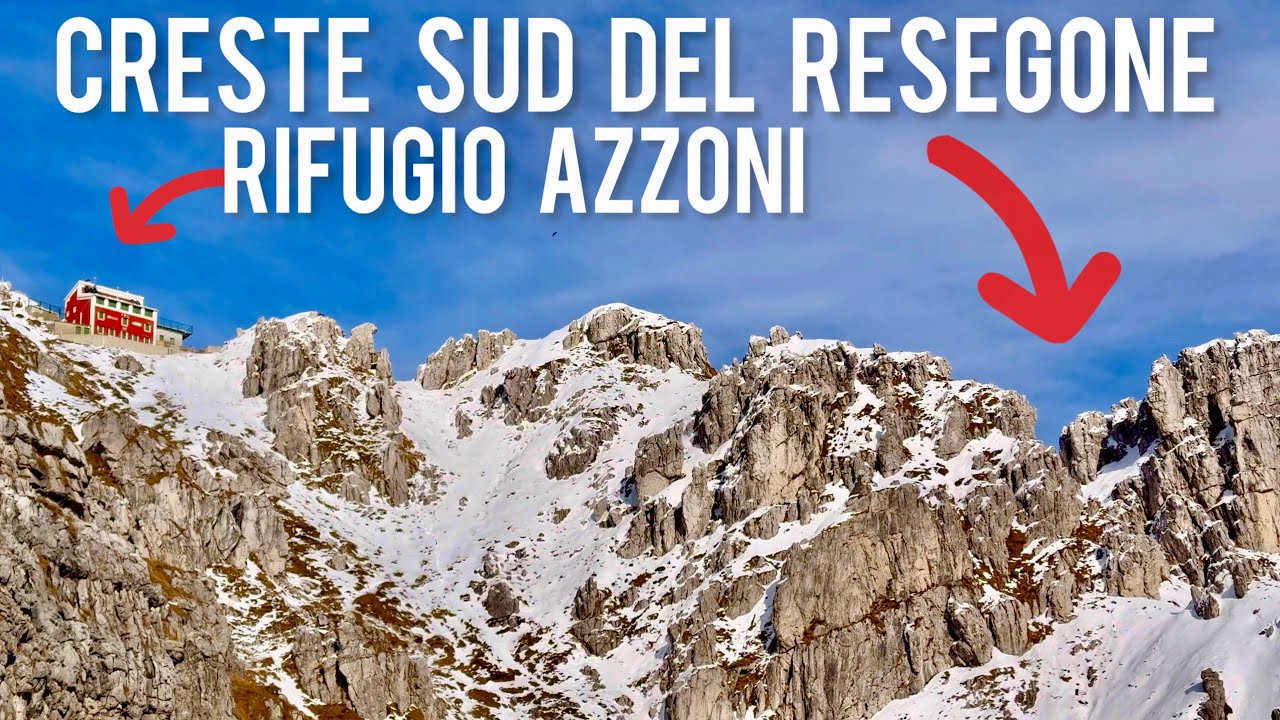🏔️MONTE  RESEGONE dal piazzale della funivia - CRESTE SUD - Rifugio Azzoni 