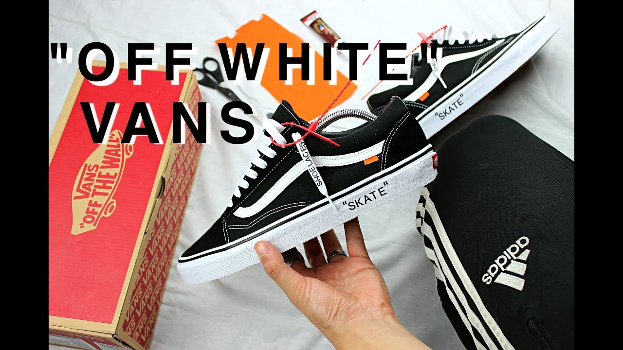 OFF WHITE VANS DIY