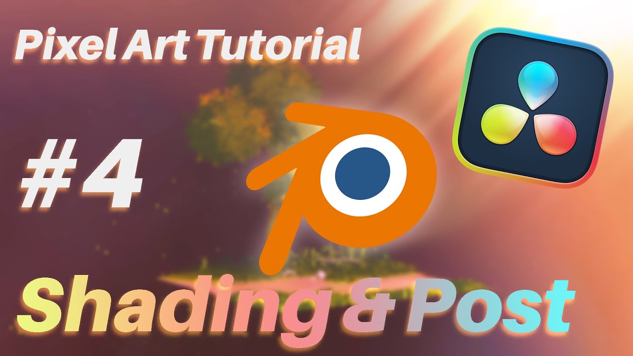 Creating a Pixel Art Style Diorama   Tutorial #4 - Shading & Color Grading