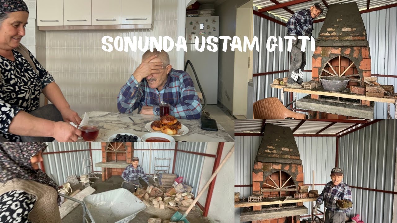 Usta bayıldı😱baca kaldı‼️Anam haykırdı😩senmisiy benle uğraşan #fırın #ev #tadilat #video #baca 