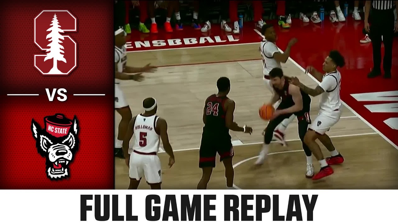 Stanford vs. NC State Full Game Replay | 2025-26 ACC Men's Basketball