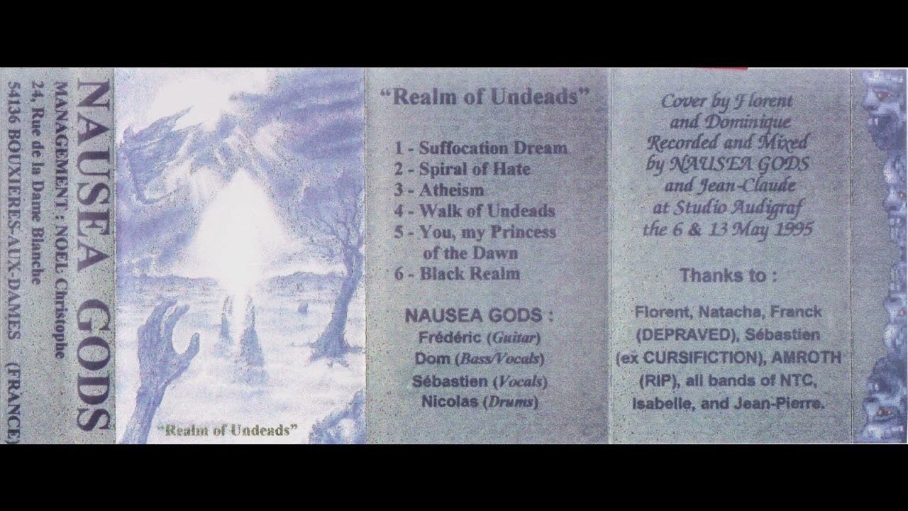 NAUSEA GODS (France) - Realm Of The Undeads Demo 1995 [FULL DEMO]