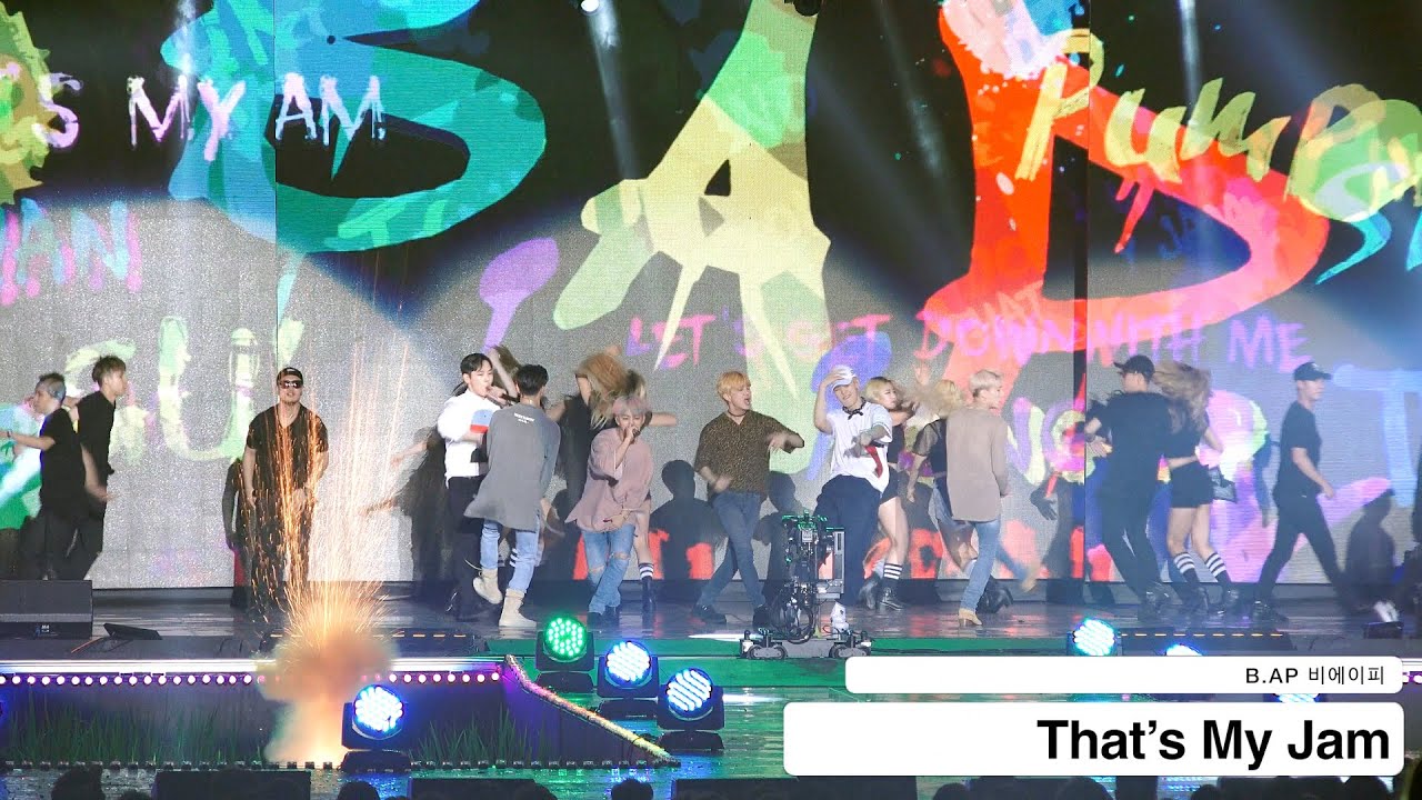 B.A.P 비에이피[4K 직캠]That’s My Jam@20160814 Rock Music