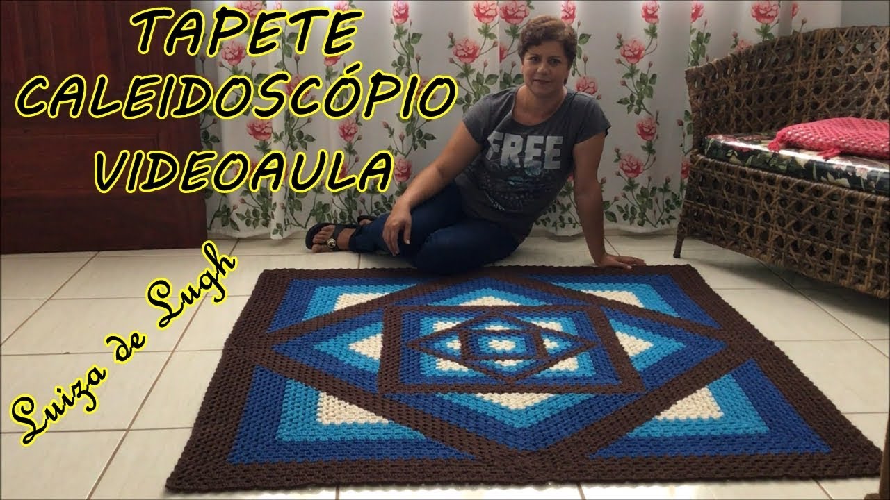 TAPETE CALEIDOSCÓPIO # Luiza de Lugh