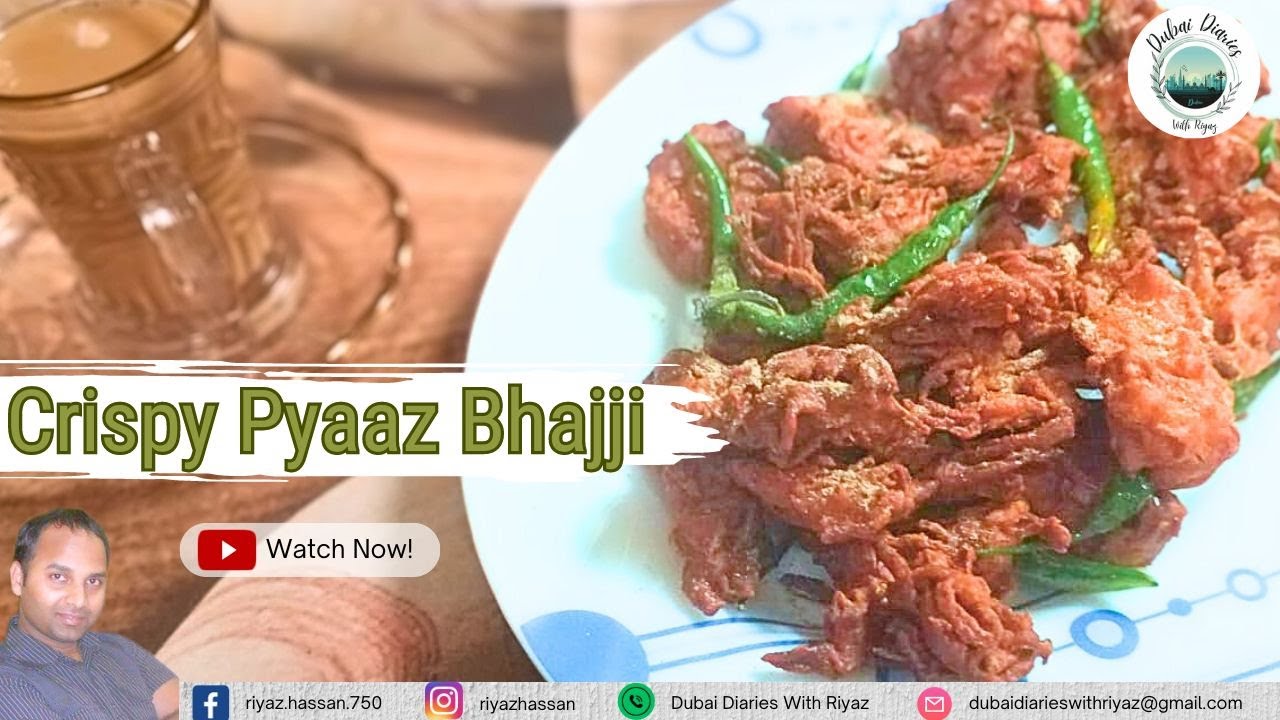 Pyaaz Bhajji A Popular Monsoon Snacks | प्याज़ भाजी | Crispy Onion Fritters | Indian Street Food