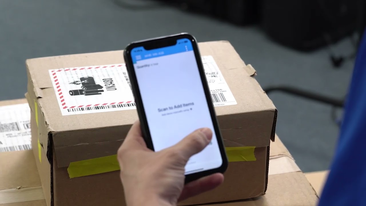 Flow WMS App: New Receipt