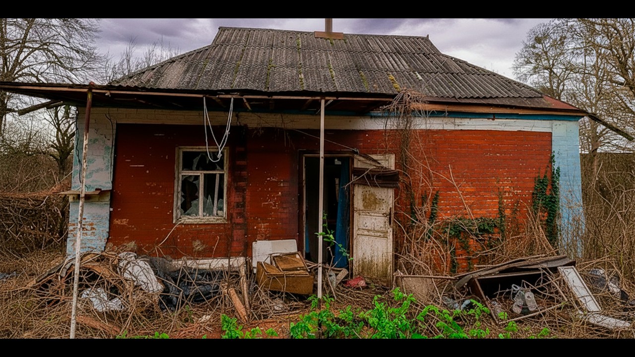 I Bought an Abandoned House for 1000$ to Turn it Into a Dream Home