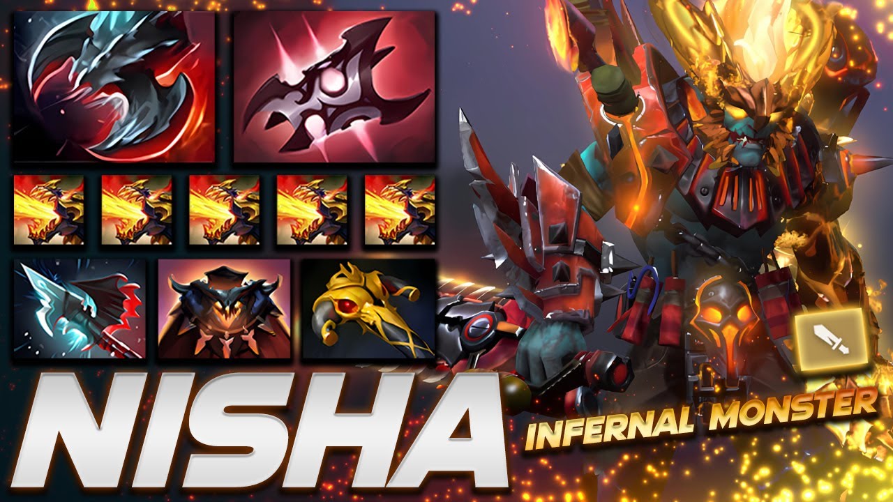 Nisha Huskar Infernal Monster - Dota 2 Pro Gameplay [Watch & Learn]