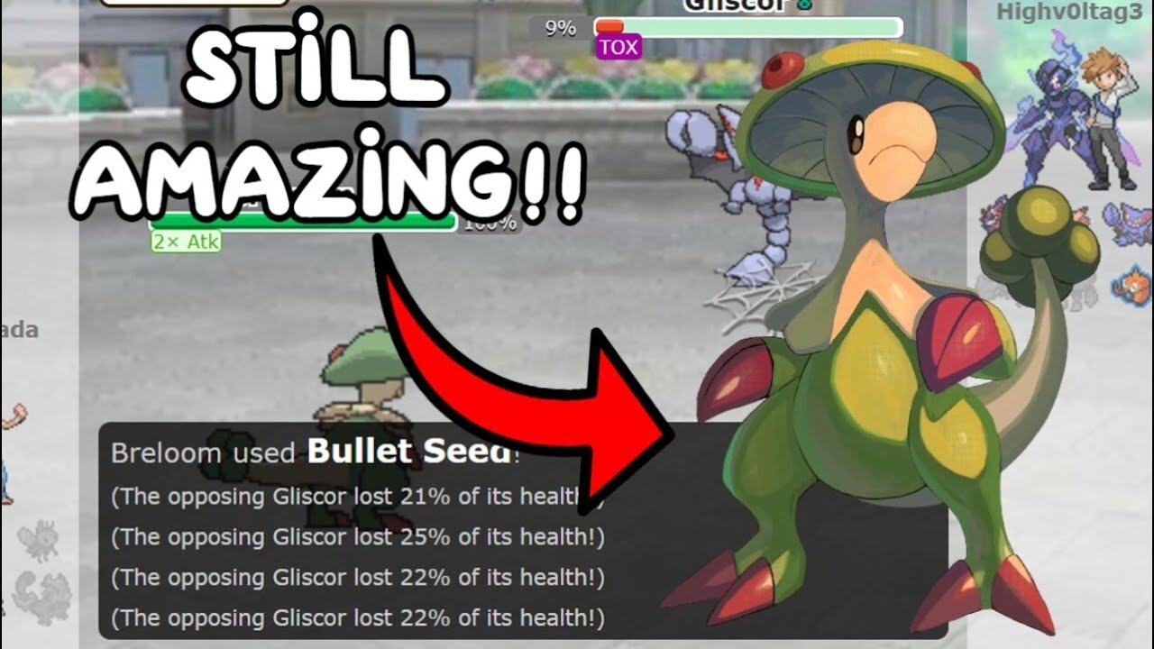 (1870+) Swords Dance Breloom is STILL GREAT IN HIGH LADDER!! Pokemon Scarlet and Violet