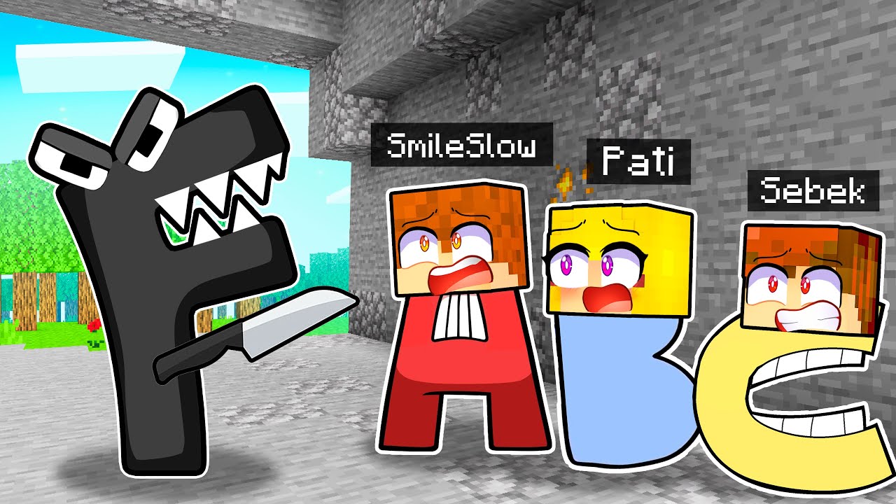 UKRYJ SIĘ PRZED ALPHABET LORE w Minecraft!