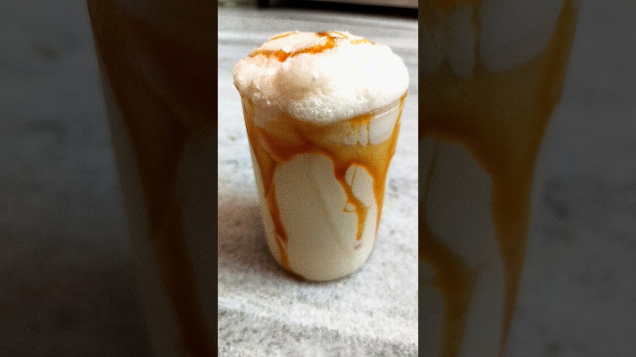 caramel shake /milkshake/smoothie 