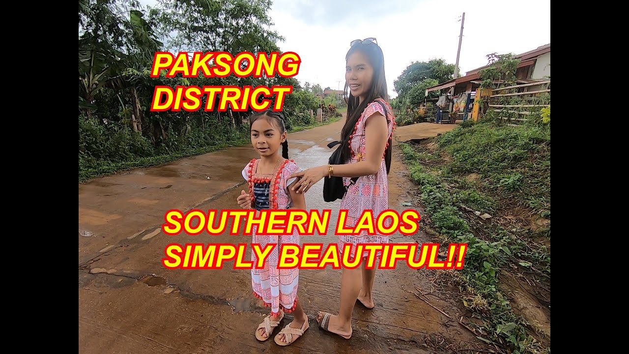 Laos Holiday? Paksong experience with the locals. A must see if you're planning a holiday.