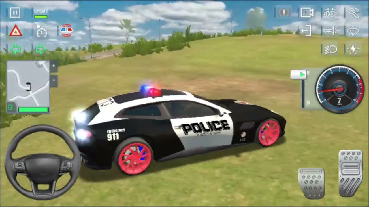 Police Car Chase Simulator 3D Game - Real Cop Cars Driving Simulator Game - Android GamePlay