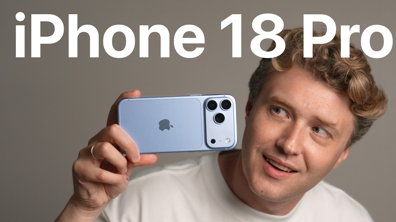 Первый в мире обзор iPhone 18 Pro Max