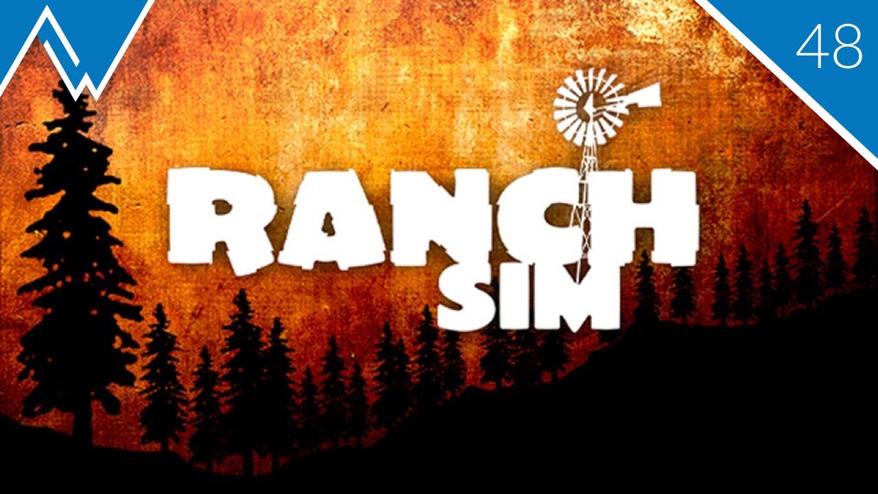 Let's Play Ranch Simulator Deutsch 48: Garage streichen und Kühe melken und Bullen schlachten