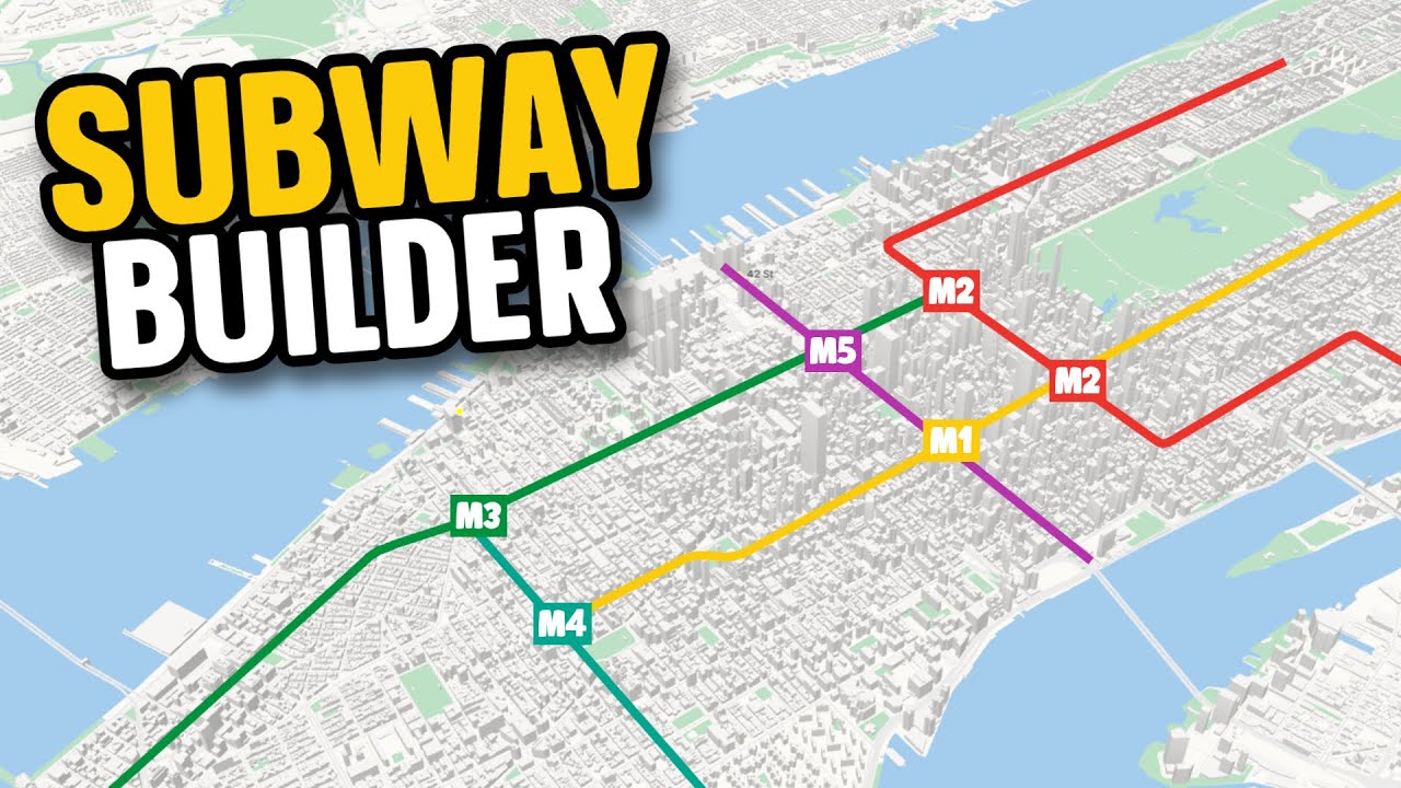 Subway Builder #3 - Jak budować linie metra (2025)