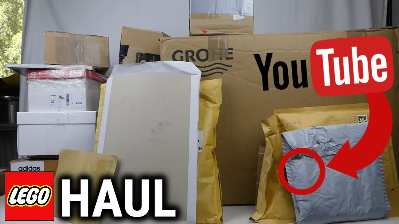 Ich habe ein Paket von YouTube bekommen 😳 | LEGO Haul!