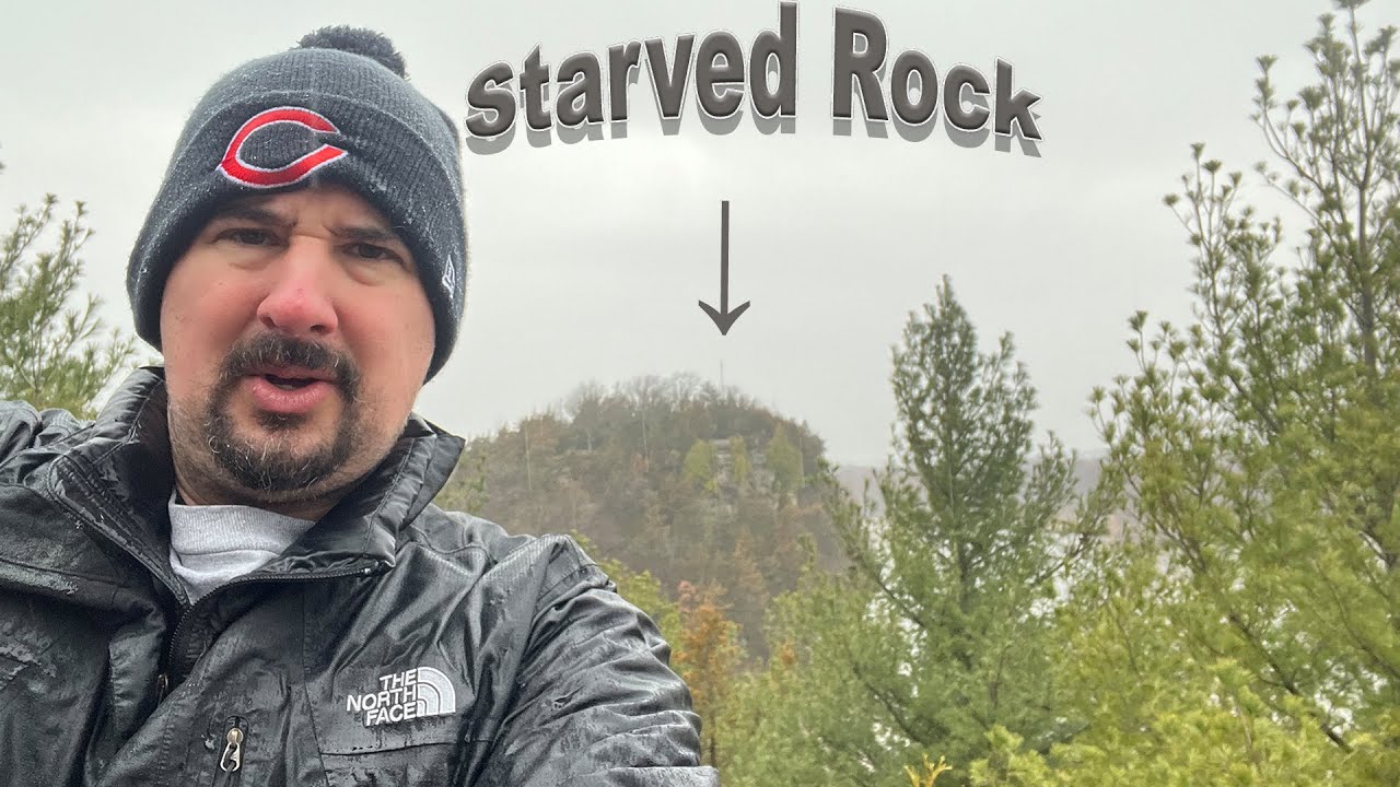Exploring Starved Rock State Park in the Cold, Mud & Rain | Hiking Trails | Illinois State Parks