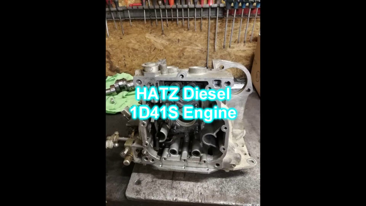 KÓBORÉK: Hatz diesel motor (Hatz engine rebuild)