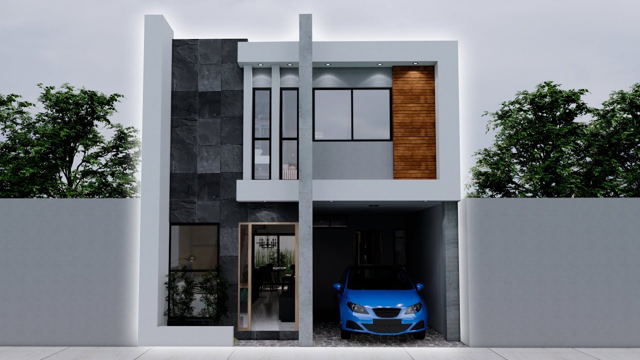 TU CASA SOÑADA / PLANO DE CASA 6 x 16 METROS