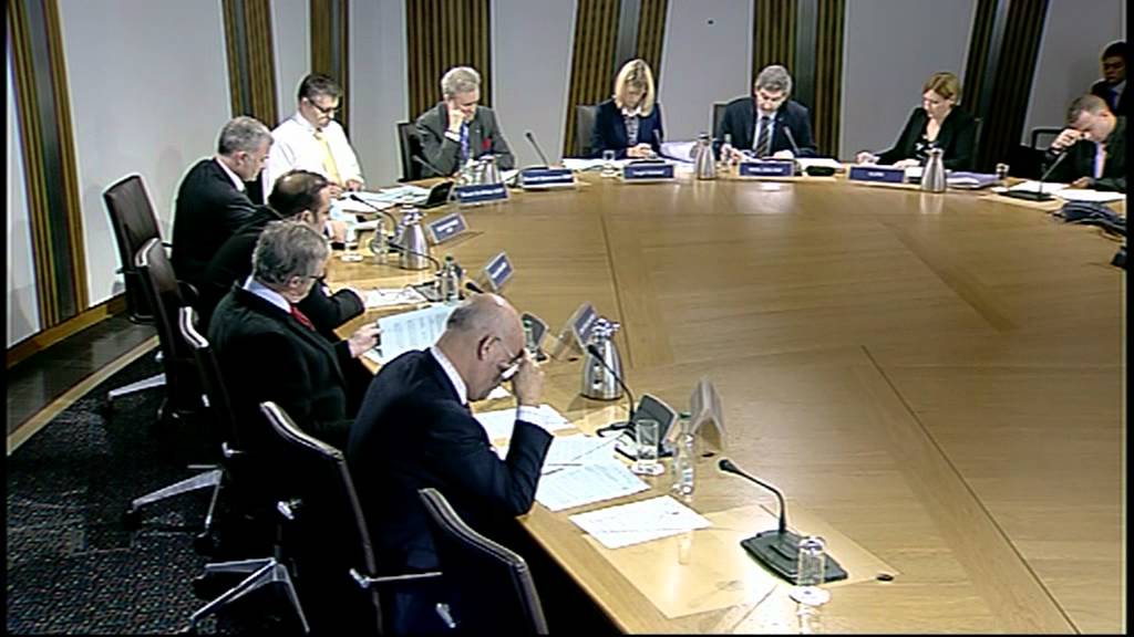 Subordinate Legislation Committee - Scottish Parliament: 2nd October 2012
