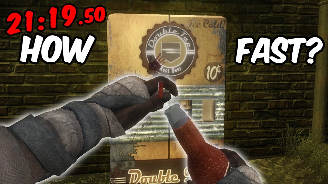 How Fast Can I Buy DOUBLE TAP ON EVERY ZOMBIES MAP? (WAW-BO3)