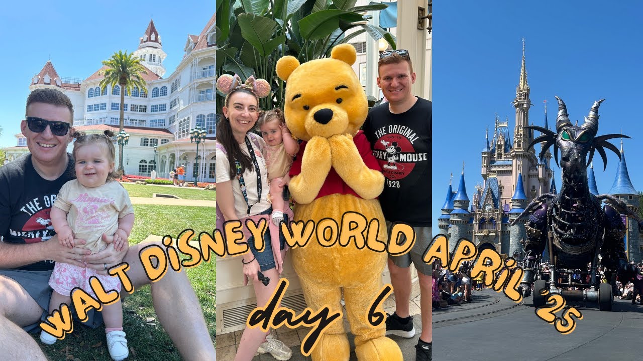 WALT DISNEY WORLD APRIL 2025 | Florida Day 6| Magic Kingdom| Crystal Palace breakfast and Parade!
