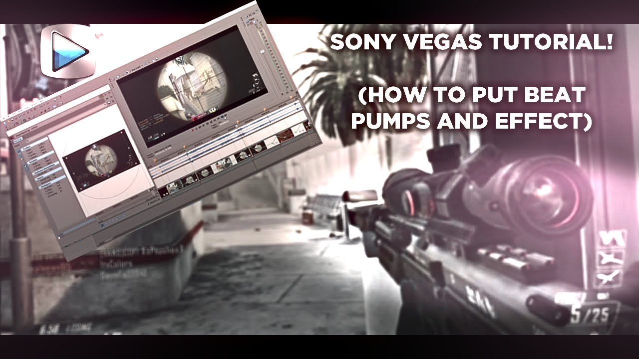 Sony Vegas Tutorial (How to put beat pumps and effect's)