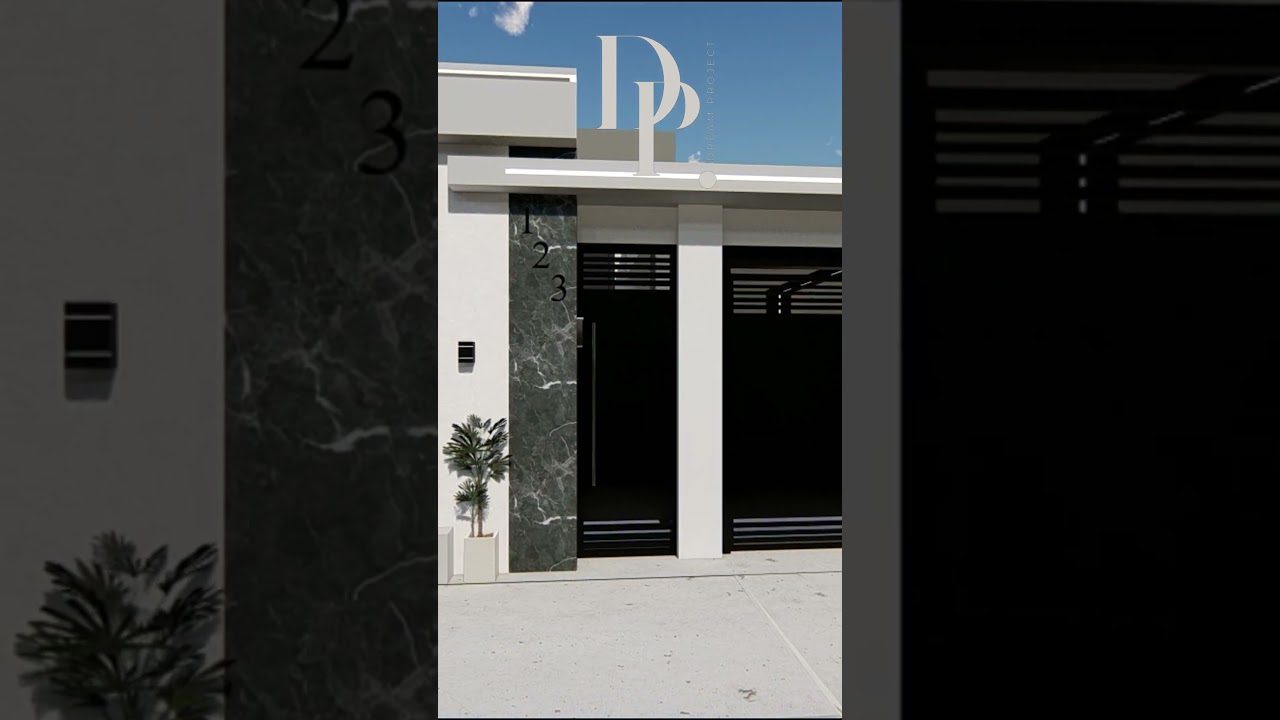 Renderiza&ccedil;&atilde;o de Projeto de Fachada