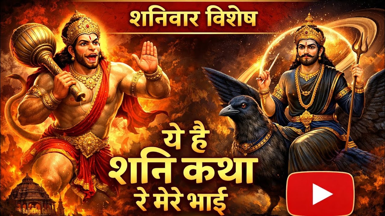 शनिवार विशेष Jai Bajrang Bali| | Pawanputra, Ye Hai Shani Katha Re Mere Bhai, Shanidev Amritwani 